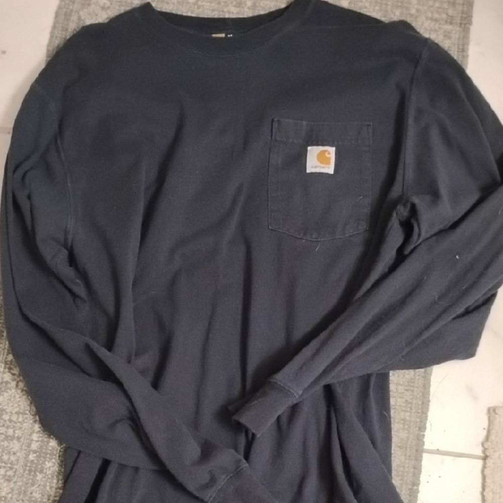 Carhartt Men's Black Long Sleeve Shirt NWOT